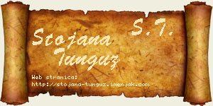 Stojana Tunguz vizit kartica